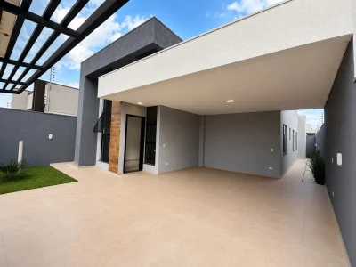 Casa nova à venda, com 3 dormitórios, suíte e espaço gourmet no Jardim Panorama, Foz do Iguaçu - Foto 3 de 18